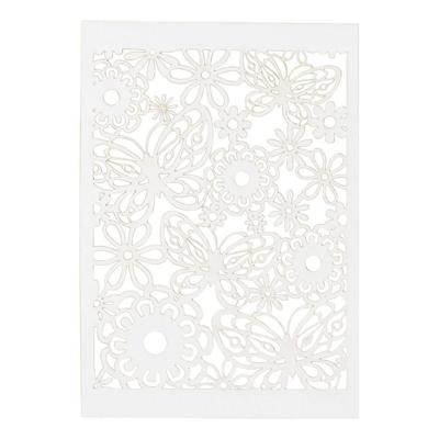 Creativ Company Patroonkarton wit, 10st.