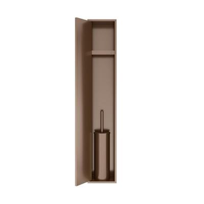 Hotbath &MORE Inbouw reserverol houder voor 6 rollen 74x20.9x14cm Tuscan Bronze