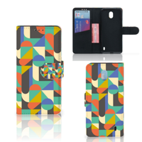 Nokia 1 Plus | Telefoon Hoesje | Funky Retro - thumbnail