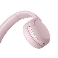 Sony WH-CH520 Draadloze on-ear Bluetooth-koptelefoon, Geluid van hoge kwaliteit, Lichtgewicht ontwerp, Batterijduur tot 50 uur, Snel opladen, EQ, Heldere gesprekskwaliteit, iOS & Android - Roze - thumbnail