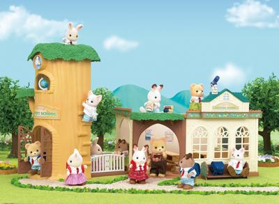 SYLVANISCHE FAMILIES 5105 School van het bos