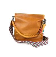 Micmacbags Friendship shoulder bag 18664-Camel - thumbnail