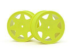 Ultra 7 wheels yellow 30mm (2pcs)