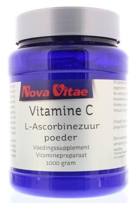 Nova Vitae Vitamine C L-Ascorbinezuur Poeder 1000gr