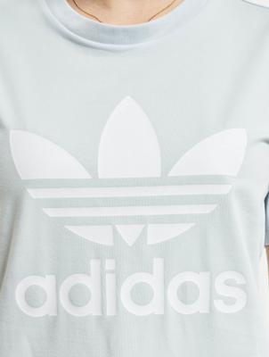 adidas Originals / t-shirt Trefoil in blauw adidas Originals / t-shirt Trefoil in blauw