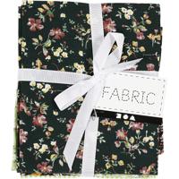Creativ Company Patchwork stof groen 45x55cm, 4st. - thumbnail
