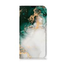 Standcase voor iPhone 13 Mini Marmer Groen - thumbnail
