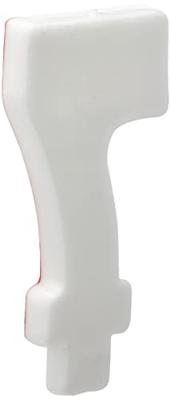 Amscan taartkaars cijfer 7 wit 13 cm | 24 stuks