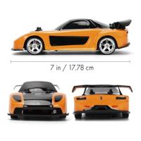 JADA TOYS 9336313314R00 Fast&Furious RC Drift Mazda RX-7 1:24 RC modelauto voor beginners Elektro Sportwagen - thumbnail