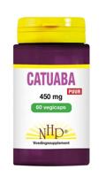 NHP Catuaba 450mg puur 60 Vegetarische capsules - thumbnail