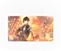 Genshin Impact Devil Mission The Approaching Star Mousepad Zhongli & Tartaglia 70 x 40 cm - thumbnail