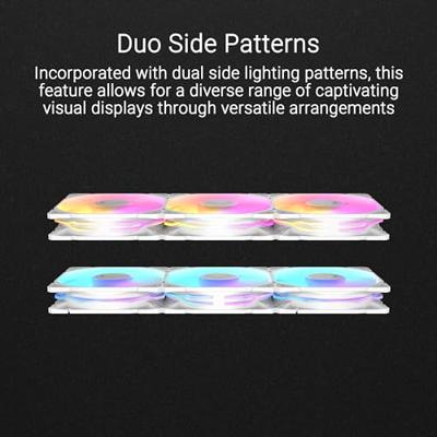 Asus TUF GAMING TR120 FAN ARGB RE PC-ventilator Wit (b x h x d) 120 x 120 x 28 mm Incl. LED-verlichting Asus TUF GAMING TR120 FAN ARGB RE PC-ventilator Wit (b x h x d) 120 x 120 x 28 mm Incl. LED-verlichting