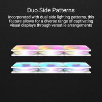 Asus TUF GAMING TR120 FAN ARGB RE PC-ventilator Wit (b x h x d) 120 x 120 x 28 mm Incl. LED-verlichting - thumbnail