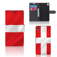 Sony Xperia Z3 | Bookstyle Case | Denemarken | Portemonnee hoesje - thumbnail