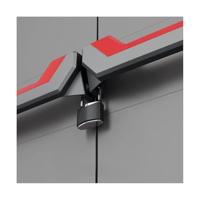 Kis hoge opbergkast, kunststof - thumbnail