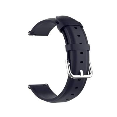 Classic leren bandje - Donkerblauw - Garmin Vivoactive 6 / Vivoactive 5 / Vivoactive 3 - thumbnail