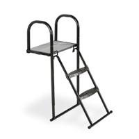 EXIT Trampoline platform met ladder voor framehoogte van 65-80cm - thumbnail