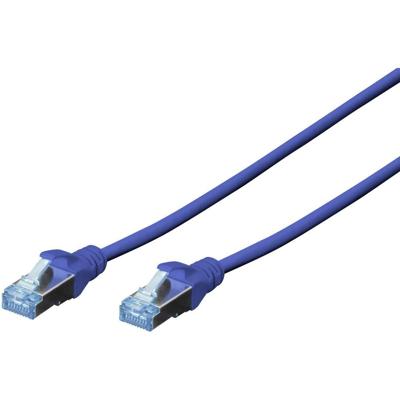 Digitus DK-1532-010/B RJ45 Netwerkkabel, patchkabel CAT 5e SF/UTP 1.00 m Blauw Verdraaide paren 1 stuk(s) Digitus DK-1532-010/B RJ45 Netwerkkabel, patchkabel CAT 5e SF/UTP 1.00 m Blauw Verdraaide paren 1 stuk(s)