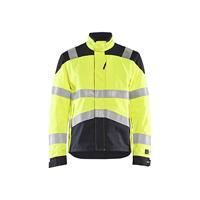 Blåkläder Multinorm jack Inherent 40891512 | High-Vis Geel/Marineblauw | Maat 4XL - 7330509625927 - thumbnail