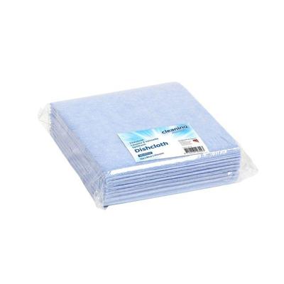 Werkdoek cleaninq viscose 38x40 cm bl 125gr 10st
