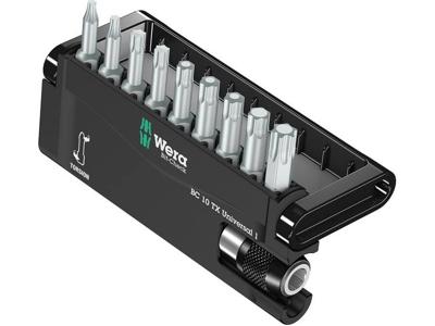 Wera 8167-9 TORX®/TZ 05056164001 Bitset 10-delig Binnen-Torx Torsion zone Wera 8167-9 TORX®/TZ 05056164001 Bitset 10-delig Binnen-Torx Torsion zone