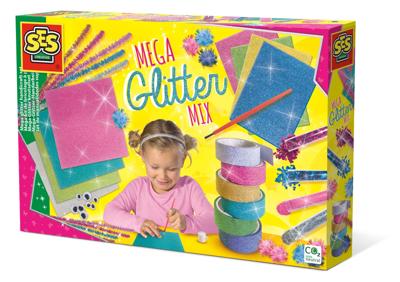 Ses mega glitter knutselset Ses mega glitter knutselset