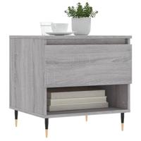 Salontafels 2 st 50x46x50 cm bewerkt hout grijs sonoma eiken - thumbnail