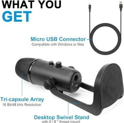 Boya BY-PM700 USB Studio microfoon - thumbnail