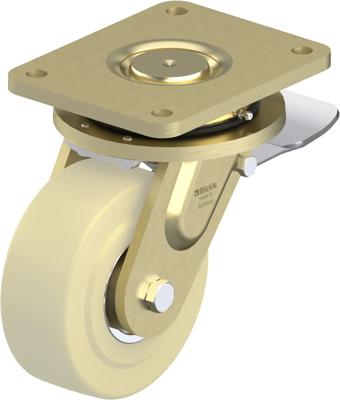 Blickle LS-GSPO 150K-35-ST Zwenkwiel met rem Wieldiameter: 150 mm Draagvermogen (max.): 2500 kg 1 stuk(s)