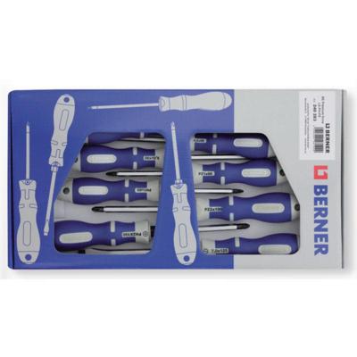 Berner 240280 schroevendraaier set 7-delig met slagkop