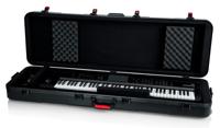 Gator Cases Slim 88-Note Keyboard Case with Wheels Zwart MIDI-keyboardkoffer Hard case - thumbnail