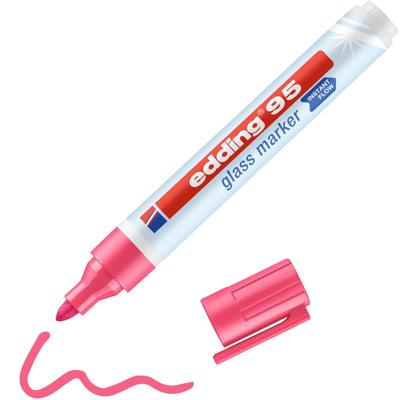 Edding 95 Glasmarker Pink 1.5 mm, 3 mm
