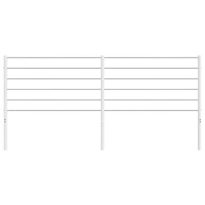 Hoofdbord metaal wit 193 cm