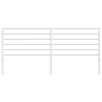 Hoofdbord metaal wit 193 cm - thumbnail
