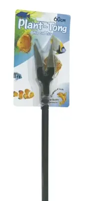 Superfish Plantentang 60 cm met Ingebouwde Knipper - RVS Precisietool voor Aquariumonderhoud