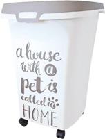 MODERNA VOERCONTAINER TRENDY STORY PET WISDOM 38 LTR 46X37X47,5 CM - thumbnail