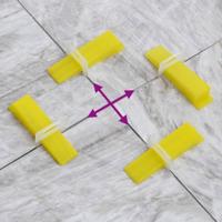 Nivelleringssysteem voor tegels 500 wiggen 2500 klemmen 1,5 mm - thumbnail