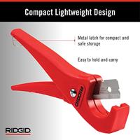 Ridgid Kunststofbuizenschaar | 3-42 mm | PP/PE/PB/CPVC/PVC, verbindingspijpen | 1 stuk - 23488 - 23488 - thumbnail