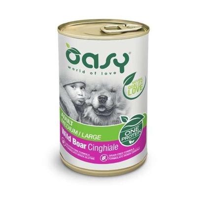 OASY One Protein Adult Medium/Large Wild Boar - natvoer voor honden - 400g