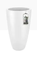 elho Pure Soft Round High Bloempot Ø 35 cm - Wit - thumbnail