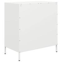 Dressoir 68x39x73,5 cm koudgewalst staal wit - thumbnail