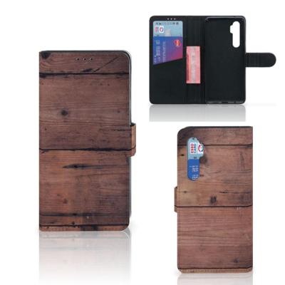 Xiaomi Mi Note 10 Lite | Book Style Case | Old Wood