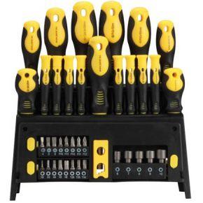Schroevendraaier- en bitset 39 st Toolland - Toolland Schroevendraaier- en bitset 39 st Toolland - Toolland