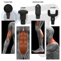 Profi-Care PC-MP 3087 Massagegun 45 W Zilver - thumbnail