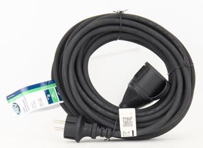 REV – Verlengkabel van 10 m voor buiten – max. 3680 W – IP44 spatwaterdicht – zwart