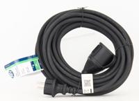 REV – Verlengkabel van 10 m voor buiten – max. 3680 W – IP44 spatwaterdicht – zwart - thumbnail
