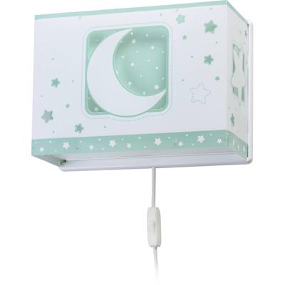 Dalber wandlamp maan junior 31 cm E27 60W groen