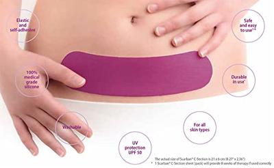 Scarban Elastic Silicone Sheet C-section