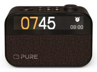 Pure Moment Charge Wekkerradio Sfeerverlichting, Draadloos opladen Koffiezwart - thumbnail