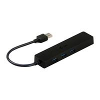 i-tec 3-Port USB 3.0 Slim + Gigabit LAN usb-hub - thumbnail